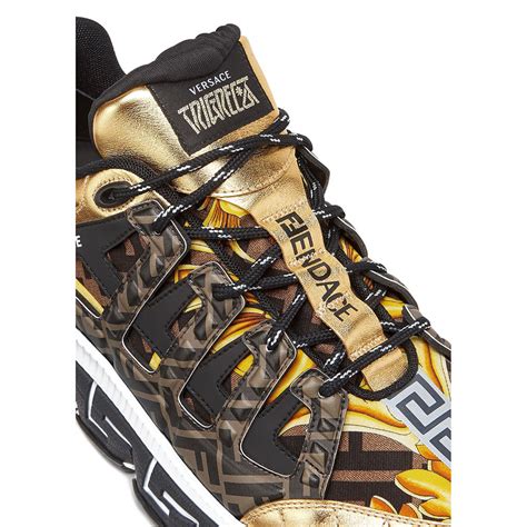 fendi x versace sneakers|Versace Fendi fashion.